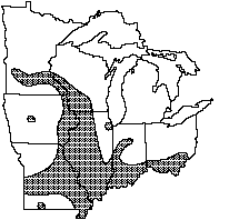 Fawnsfoot distribution map 1992
