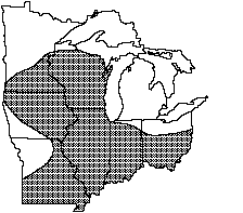 Round pigtoe distribution 1992